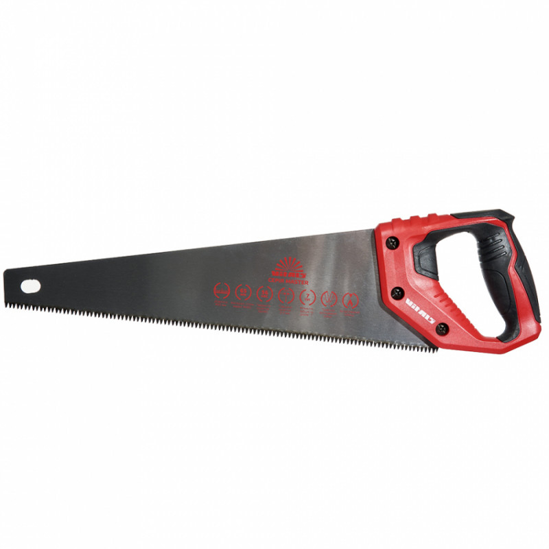 Ножівка по дереву 400 мм 7 з/д сталь Mn65 Vitals Master-190044