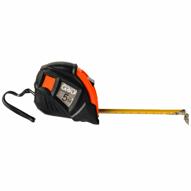 Рулетка магнітна Standard 5м×19мм GRAD (3823805)-3823805