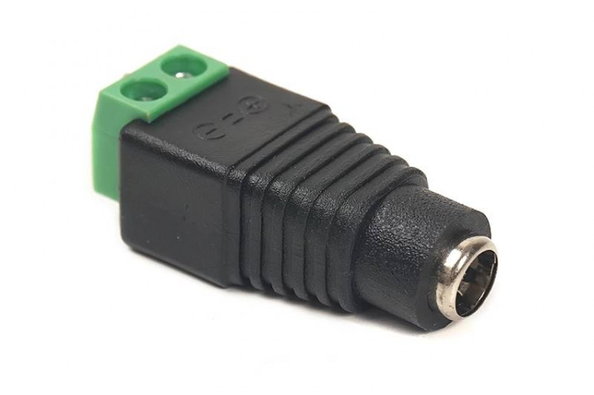 Роз'єм живлення PowerPlant DC 2.1*5.5 мм (10 шт.)-PMCF