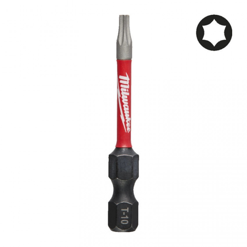 Біт SHOCKWAVE MILWAUKEE, TX10, 50 мм (1шт); пухир-4932471570