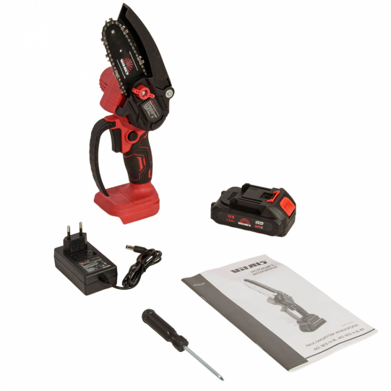 Пила ланцюгова акумуляторна Vitals AKZ 1810-1n Kit-242175