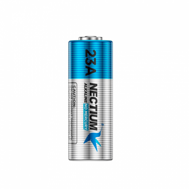 Лужна батарейка Nectium Alkaline A23 12V 1шт/уп blister-23A-1B