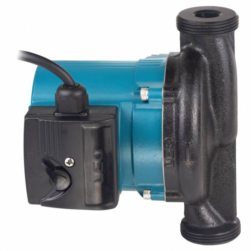 Насос циркуляційний 270Вт Hmax 12м Qmax 65л/хв Ø1½" 180мм гайки Ø1" LEO 3.0 (774471)-774471