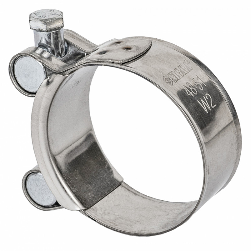 Хомут силовий нержавіючий 22мм Ø48-51мм SIGMA (2508161)-2508161