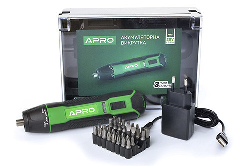 Викрутка акумуляторна APRO SD-1-895612