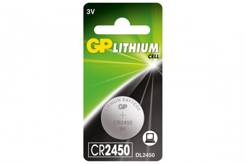 Батарейка GP дискова Lithium Button Cell 3.0v CR2430-8U5 літієві-CR2430-8U5