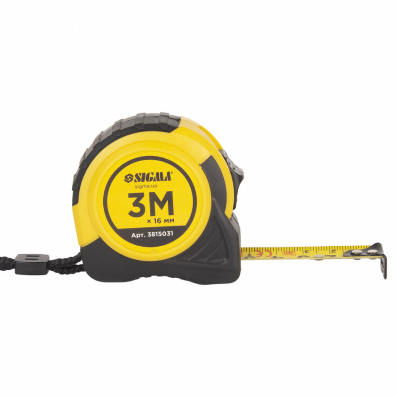 Рулетка shiftlock 3м * 16мм Sigma (3815031)-3815031