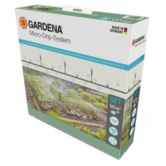 Комплект для поливу Gardena Micro-Drip-System клумб та грядок площею до 60 м2