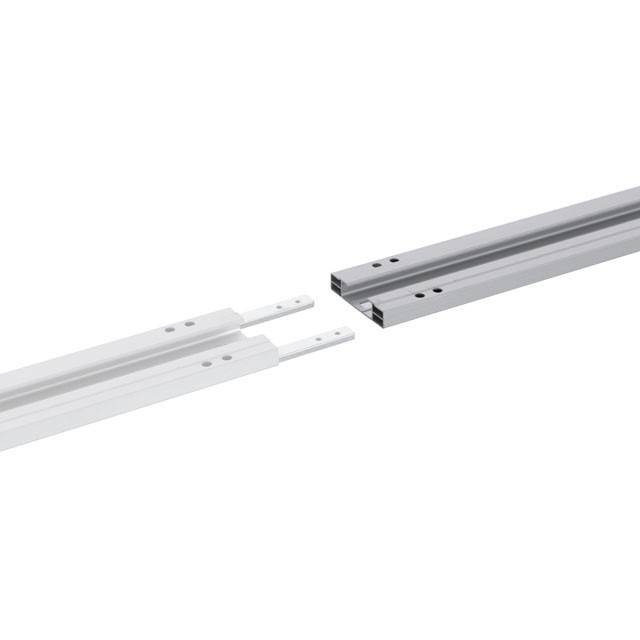 Шина напрямна універсальна 1250 мм з зажимами, зусилля затиску до 50 кг INTERTOOL HT-6072-HT-6072