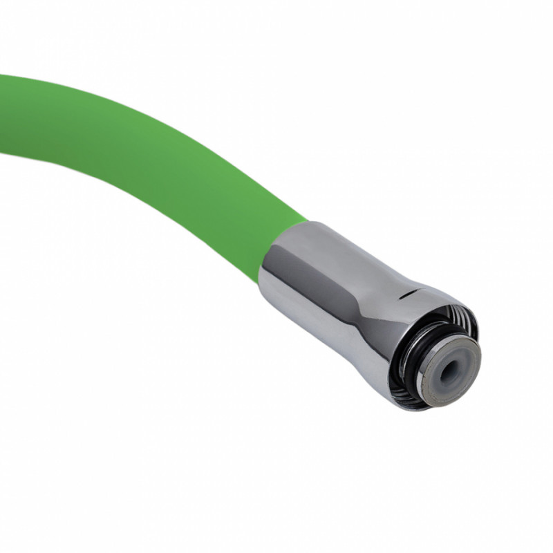 Вилив (гусак) 3/4" для кухні силіконовий зелений AQUATICA (XH-5241) (9793512)-9793512