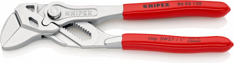 Переставні кліщі-гаєчний ключ KNIPEX 86 03 150 SB-86 03 150 SB