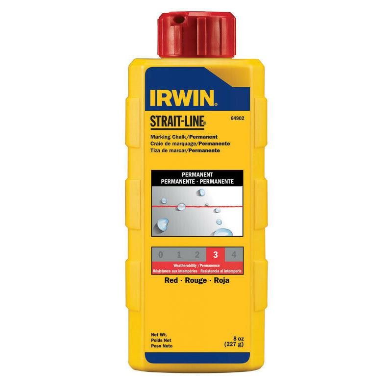 Крейда для розмітки червоний 8 унций/227г, IRWIN-64902