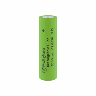 Акумулятор літій-іонний Westinghouse Li-ion ICR18650, 3000mAh, 1шт/уп-[articul]