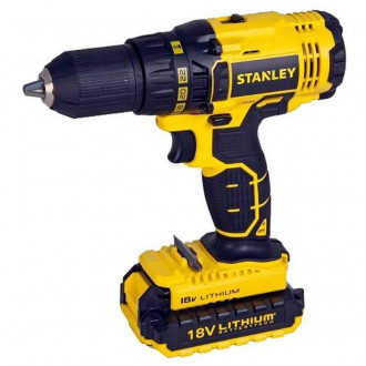 Дриль-шуруповерт акумуляторний STANLEY SCD20S2K