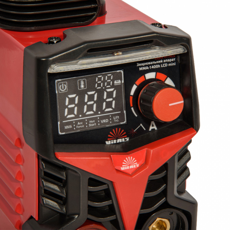 Зварювальний апарат Vitals MMA-1400h LCD mini-237594