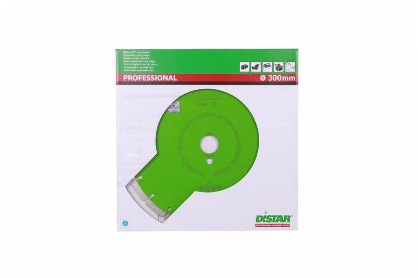Круг алмазний вiдрiзний 1A1RSS/C3 300x3,0/2,0x10x25,4-22-HIT Premier Active-14320060022