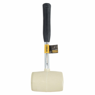 Киянка гумова біла 680г металева обгумована рукоятка SIGMA (4317431)-[articul]