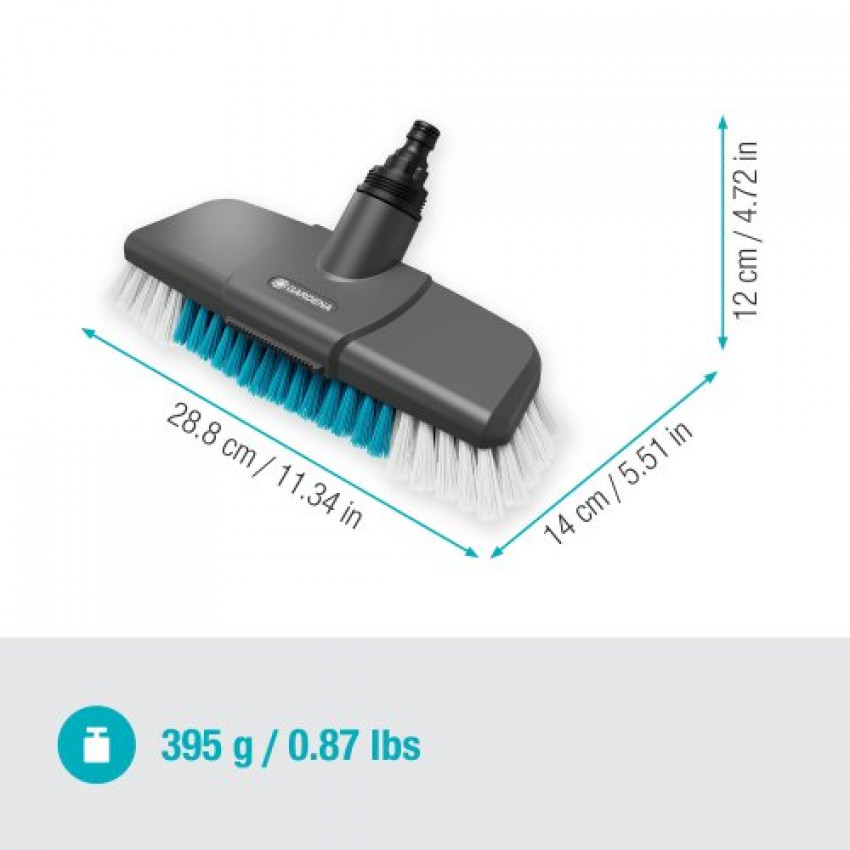Щітка Gardena Cleansystem жорстка 27 см-18816-20.000.00