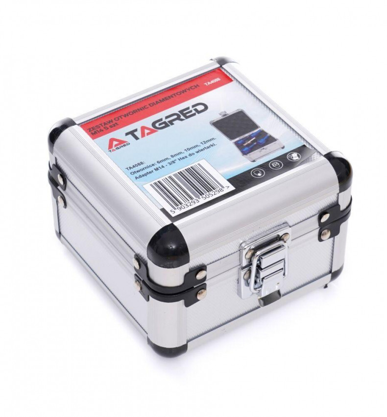 Набір алмазних коронок для бетону TAGRED TA4088-TA4088