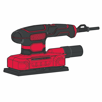 Шліфувальна машина вібраційна Vitals Es 1612KP-[articul]