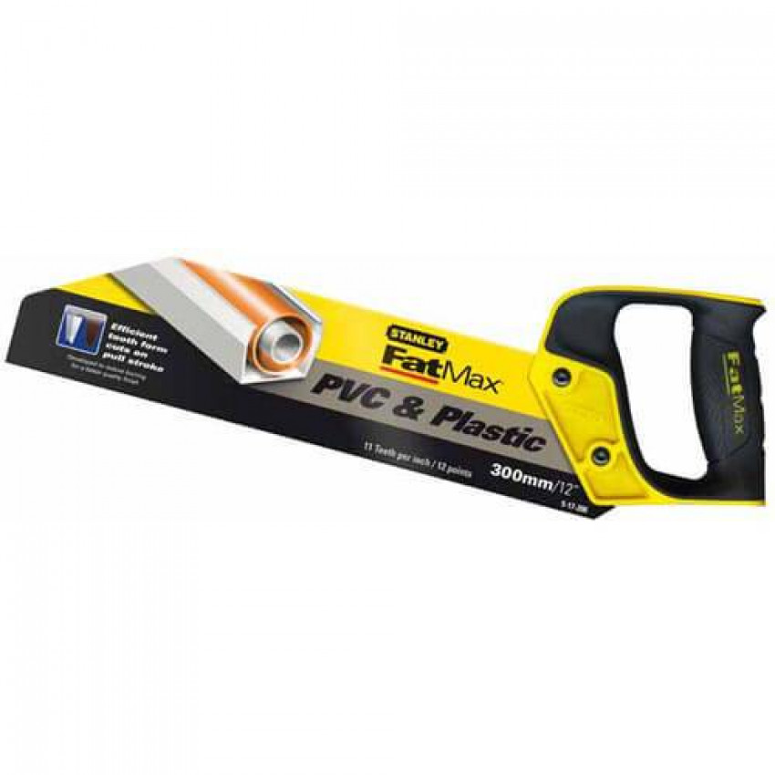 Ножівка FatMax® довжиною 300 мм для роботи з ПВХ STANLEY 2-17-206-2-17-206