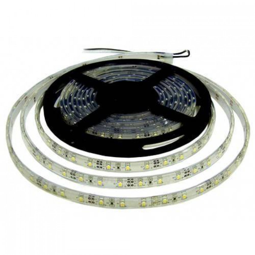 Стрічка світу. RIGHT HAUSEN IP54 SMD 3528 Зелена (5м у рулоні)-HN-121025