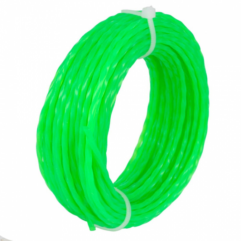 Лісочка для тримера кручений квадрат Ø2.4мм 15м Sigma (5616041)-5616041