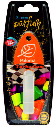 Ароматизатор Paloma Parfume 5ml, TURBO GUM (підвіска з рідиною)-053432