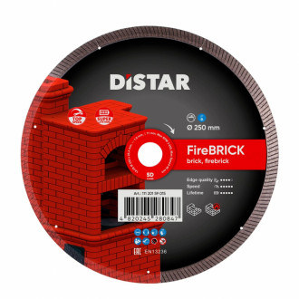 Круг алмазний вiдрiзний 1A1R 250x1,9/1,5x11x25,4 FireBRICK-[articul]