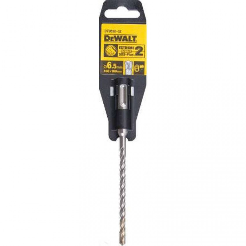 Бур DeWALT "SDS-Plus EXTREME2", 6.5х100х160 мм, 1 шт DT9520-DT9520