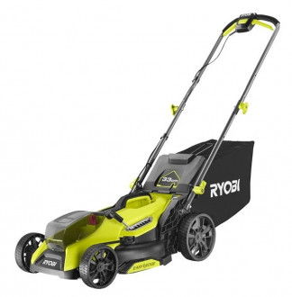 Газонокосарка акумуляторна безщіткова RYOBI RY18LMX33A-0 33см ONE+ (каркас)-[articul]