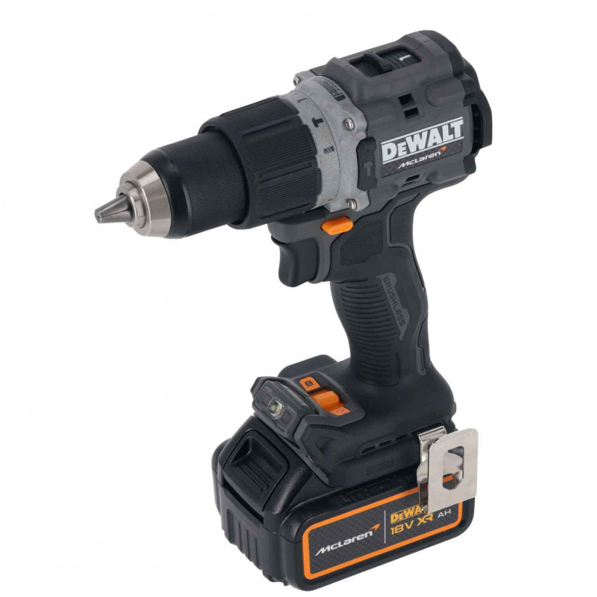 Дриль-шурупокрут ударний McLaren F1 TEAM LIMITED EDITION DeWALT DCD85MM1T-DCD85MM1T