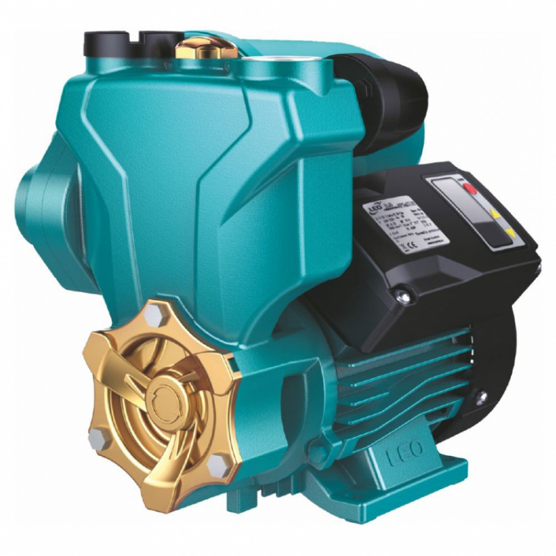 Станція 0.6кВт Hmax 50м Qmax 43л/хв (вихровий насос) 1л+рег тиску LEO 3.0 (776151)-TR776151