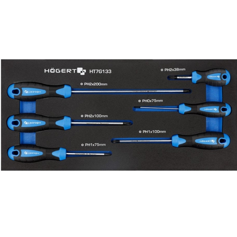Набір викруток PH, 6 шт EVA HOEGERT 6 HT7G133-HT7G133