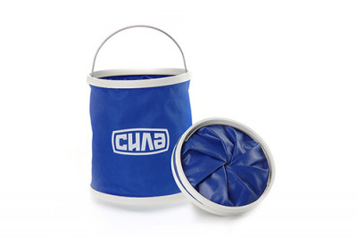 Відро складане 11л синий (blue) СИЛА-[articul]