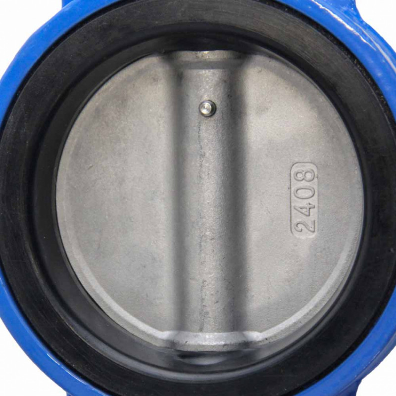 Затвор міжфланцевий «батерфляй» 4'' корпус чавун (GGG50) диск нерж (SS304) EPDM PN16 FLORA (5080154)-5080154