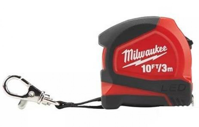 Рулетка метрична MILWAUKEE з LED підсвічуванням, 3м, (12мм)-48226602