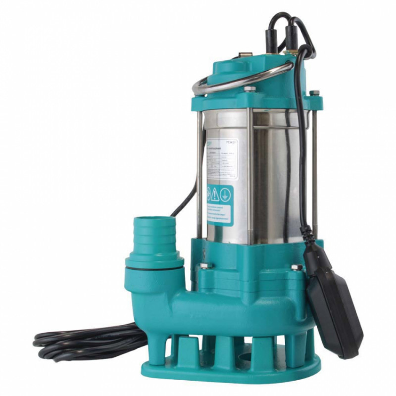 Насос каналізаційний 0.55кВт Hmax 12м Qmax 242л/хв (нерж) AQUATICA (773421)-773421