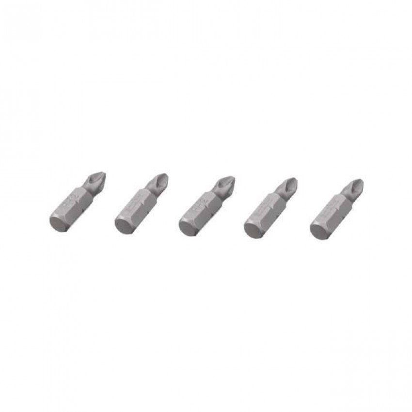 Комплект отверточних насадок PH2 1/4 "* 25мм, ACR, S2, уп. 5од., STORM INTERTOOL VT-0207-VT-0207
