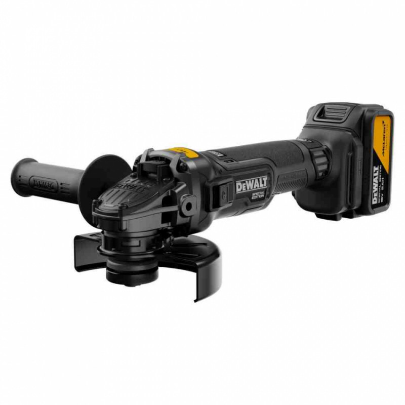 Шліфмашина кутова - болгарка акумуляторна безщіткова McLaren F1 TEAM SPECIAL EDITION DeWALT DCG45MP2T-DCG45MP2T