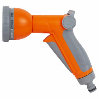 Пістолет-розпилювач 9 режимів (АВS+TPR) FLORA (5011874)