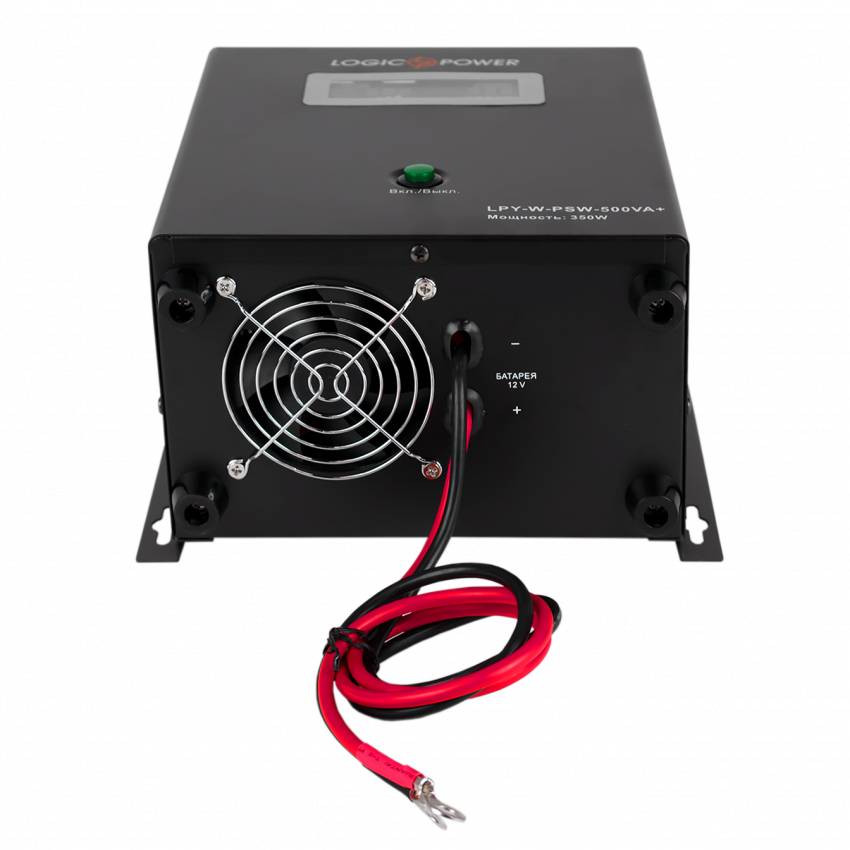 ДБЖ з правильною синусоїдою 12V LPY-W-PSW-500VA+(350Вт)5A/10A-LP4142