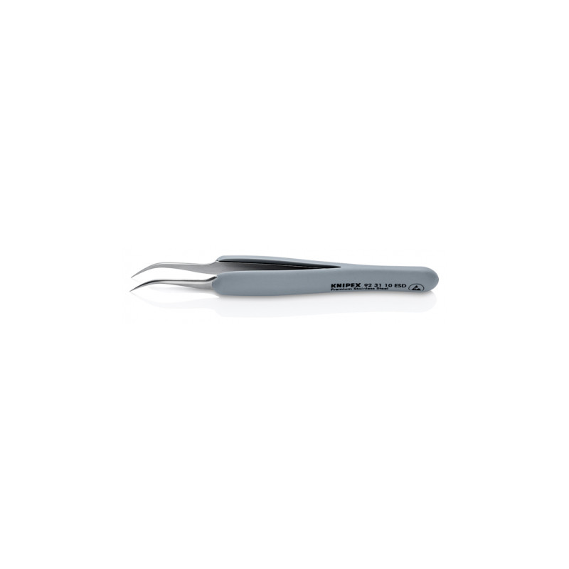 Пінцет для прецизійних робіт KNIPEX, антистатичний, 92 31 10 ESD-92 31 10 ESD