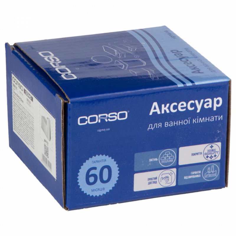 Гачок COMO 50×43×30мм CORSO (9681105)-9681105