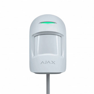 Дротовий датчик руху для приміщень AJAX MotionProtect Fibra (white)-[articul]