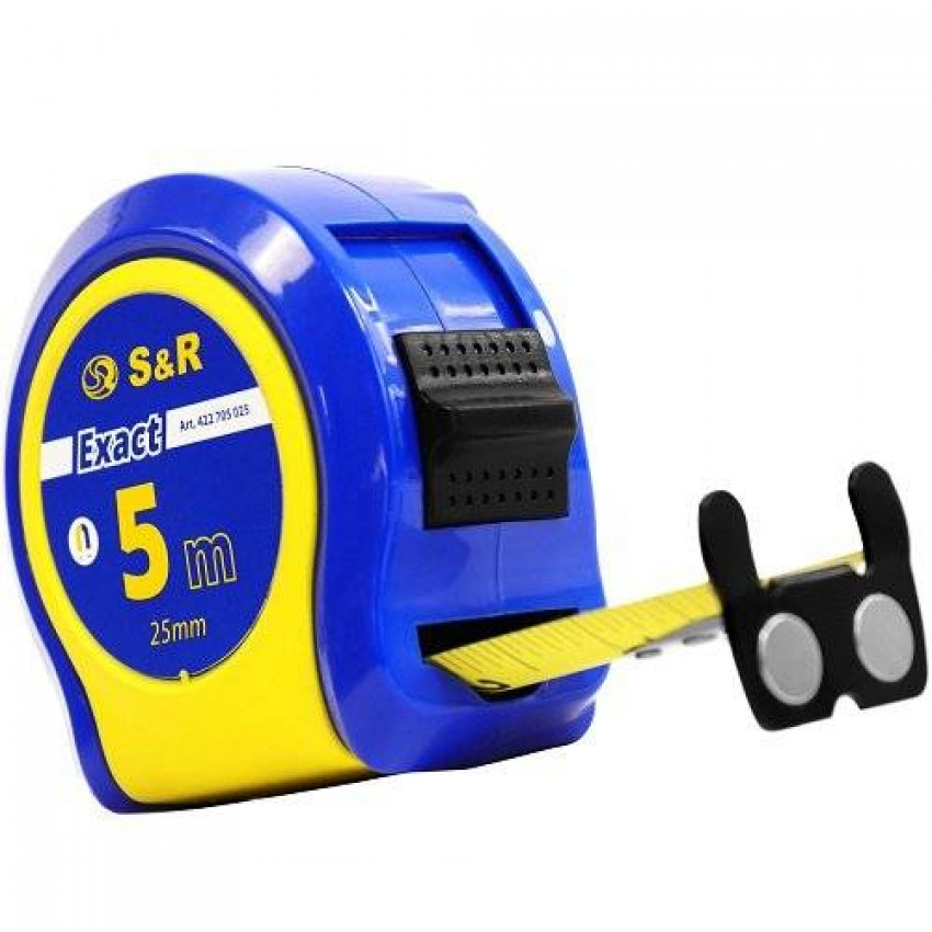 Рулетка S & R Exact 5x25 мм-422705025