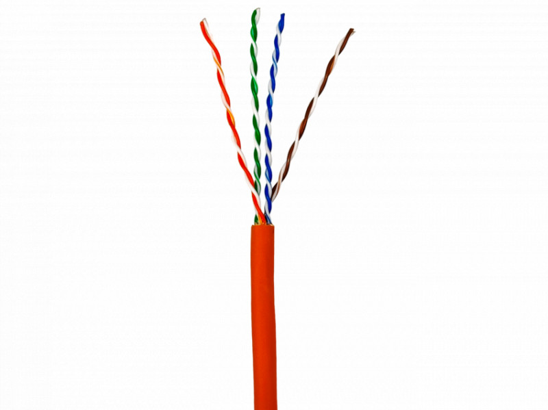 Мережевий кабель вита пара GEAR CAT.5E UTP-LSZH-COPPER-4Px2x0.51 REELEX (GEC-UTPLCUR051305)-