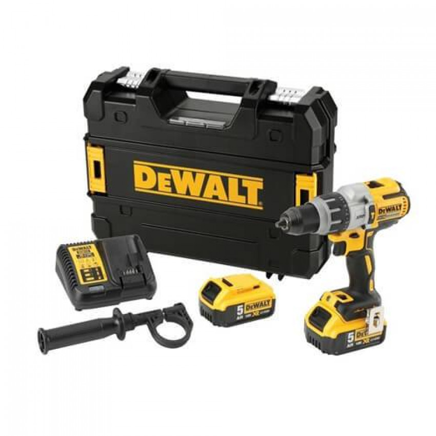 Дриль-шуруповерт акумуляторний безщітковий ударний DeWALT DCD996P2-DCD996P2