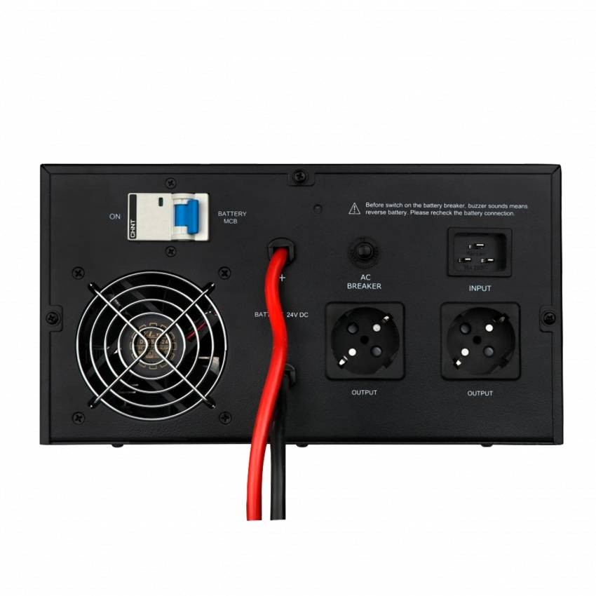 ДБЖ з правильною синусоїдою 12V LPE-B-PSW-1500VA+ (1000Вт) 1-40A-