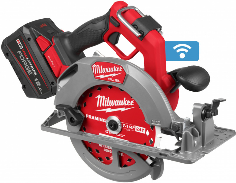 Пила дискова ручна акумуляторна MILWAUKEE M18 FCSO190GR-121C ONEKEY, діаметр 190мм (зарядний пристрій М12-18 FC, 1 акумулятор M1-4933498994